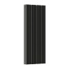 Трубчатый радиатор Empatiko Takt S1-1792-1000-45 Confident Black, боковое, ВхШхГ 1036х1792х64