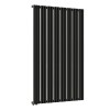Трубчатый радиатор Empatiko Takt S1-1792-1000-45 Confident Black, боковое, ВхШхГ 1036х1792х64
