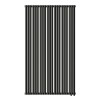 Трубчатый радиатор Empatiko Takt S1-1792-1000-45 Confident Black, боковое, ВхШхГ 1036х1792х64