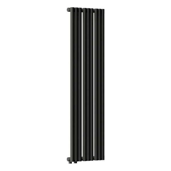 Трубчатый радиатор Empatiko Takt R1-592-1250-15 Confident Black, нижнее правое, ВхШхГ 1286х592х64