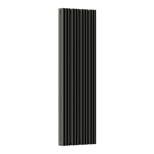 Трубчатый радиатор Empatiko Takt R1-2032-1500-51 Confident Black, нижнее правое, ВхШхГ 1536х2032х64