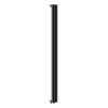 Трубчатый радиатор Empatiko Takt S2-952-2000-24 Confident Black, боковое, ВхШхГ 2036х952х96