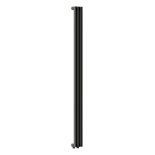 Трубчатый радиатор Empatiko Takt S2-952-2000-24 Confident Black, боковое, ВхШхГ 2036х952х96
