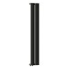 Трубчатый радиатор Empatiko Takt S2-952-2000-24 Confident Black, боковое, ВхШхГ 2036х952х96