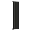 Трубчатый радиатор Empatiko Takt S2-952-2000-24 Confident Black, боковое, ВхШхГ 2036х952х96