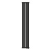 Трубчатый радиатор Empatiko Takt S2-952-2000-24 Confident Black, боковое, ВхШхГ 2036х952х96