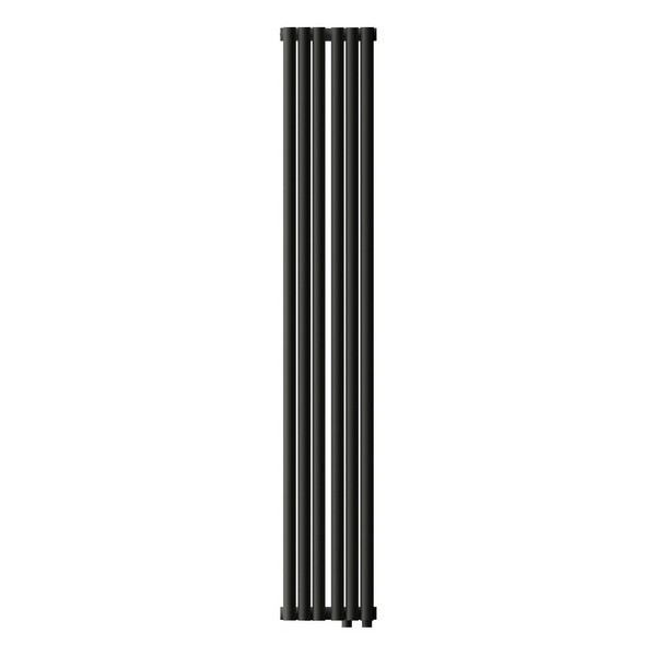 Трубчатый радиатор Empatiko Takt S2-952-2000-24 Confident Black, боковое, ВхШхГ 2036х952х96