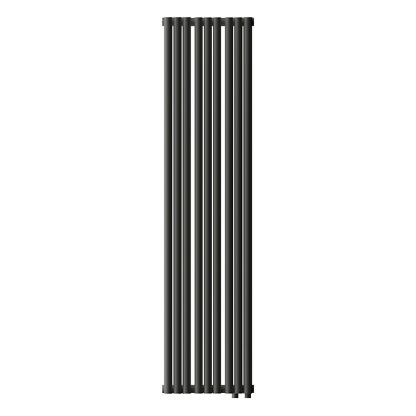 Трубчатый радиатор Empatiko Takt S2-952-2000-24 Confident Black, боковое, ВхШхГ 2036х952х96