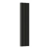 Трубчатый радиатор Empatiko Takt S2-952-2000-24 Confident Black, боковое, ВхШхГ 2036х952х96