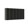 Трубчатый радиатор Empatiko Takt L1-1792-200-45 Confident Black, нижнее левое, ВхШхГ 236х1792х64