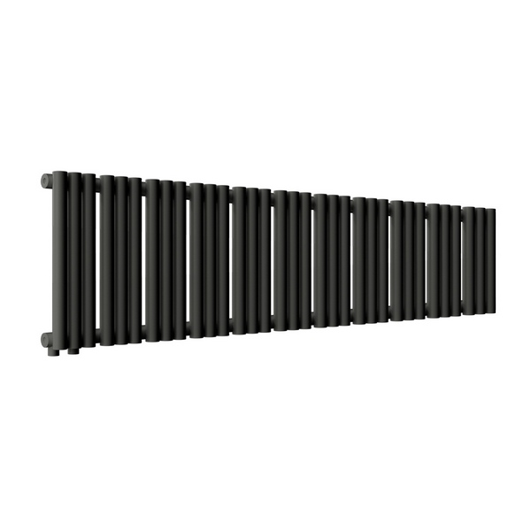 Трубчатый радиатор Empatiko Takt L1-1792-200-45 Confident Black, нижнее левое, ВхШхГ 236х1792х64