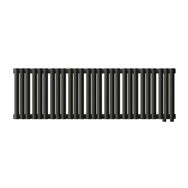 Трубчатый радиатор Empatiko Takt L1-1792-200-45 Confident Black, нижнее левое, ВхШхГ 236х1792х64