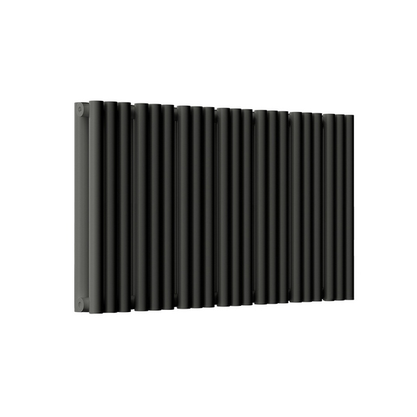 Трубчатый радиатор Empatiko Takt S2-2032-300-51 Confident Black, боковое, ВхШхГ 336х2032х96
