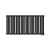 Трубчатый радиатор Empatiko Takt S2-2032-300-51 Confident Black, боковое, ВхШхГ 336х2032х96