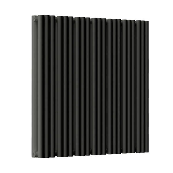 Трубчатый радиатор Empatiko Takt S2-1432-500-36 Confident Black, боковое, ВхШхГ 536х1432х96