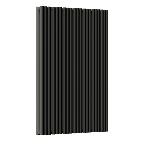 Трубчатый радиатор Empatiko Takt L1-232-750-6 Confident Black, нижнее левое, ВхШхГ 786х232х64