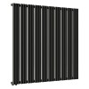 Трубчатый радиатор Empatiko Takt L1-232-750-6 Confident Black, нижнее левое, ВхШхГ 786х232х64