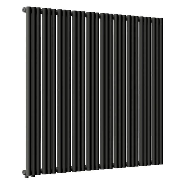 Трубчатый радиатор Empatiko Takt L1-232-750-6 Confident Black, нижнее левое, ВхШхГ 786х232х64