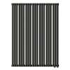 Трубчатый радиатор Empatiko Takt L1-232-750-6 Confident Black, нижнее левое, ВхШхГ 786х232х64