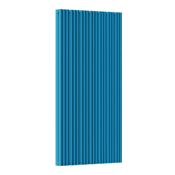 Трубчатый радиатор Empatiko Takt L1-1072-1000-27 Dreamy Blue, нижнее левое, ВхШхГ 1036х1072х64