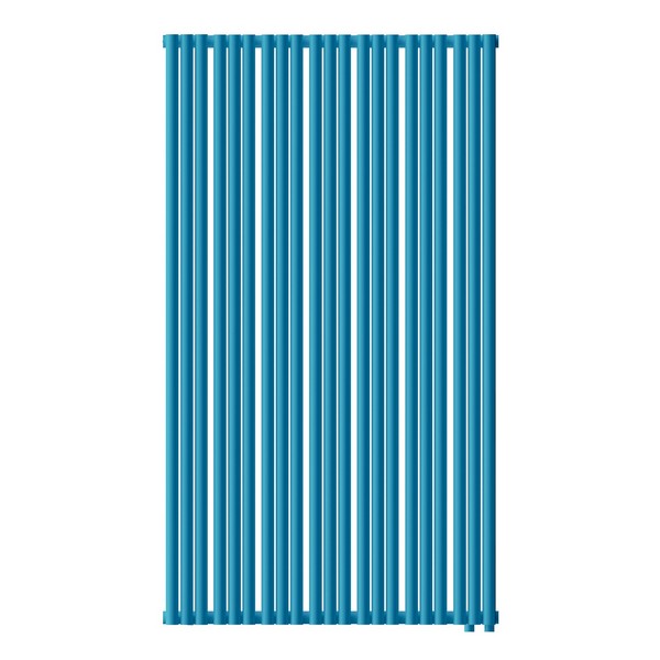 Трубчатый радиатор Empatiko Takt L1-1072-1000-27 Dreamy Blue, нижнее левое, ВхШхГ 1036х1072х64