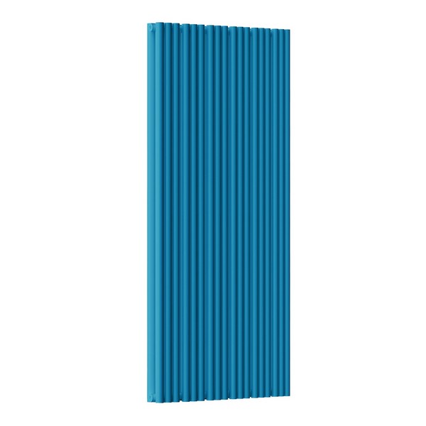 Трубчатый радиатор Empatiko Takt LR2-952-1250-24 Dreamy Blue, нижнее, ВхШхГ 1286х952х96