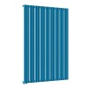 Трубчатый радиатор Empatiko Takt LR2-952-1250-24 Dreamy Blue, нижнее, ВхШхГ 1286х952х96