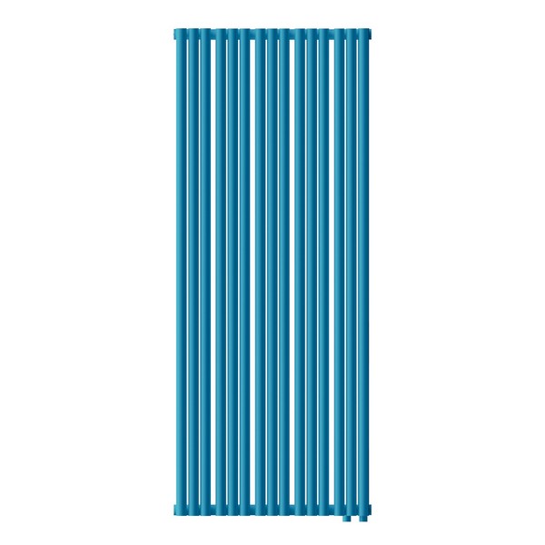 Трубчатый радиатор Empatiko Takt LR2-952-1250-24 Dreamy Blue, нижнее, ВхШхГ 1286х952х96