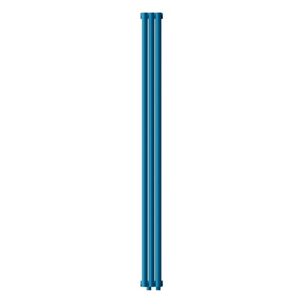 Трубчатый радиатор Empatiko Takt R1-1432-2000-36 Dreamy Blue, нижнее правое, ВхШхГ 2036х1432х64