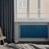 Трубчатый радиатор Empatiko Takt R1-1432-2000-36 Dreamy Blue, нижнее правое, ВхШхГ 2036х1432х64