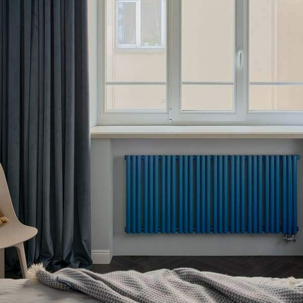 Трубчатый радиатор Empatiko Takt R1-1432-2000-36 Dreamy Blue, нижнее правое, ВхШхГ 2036х1432х64