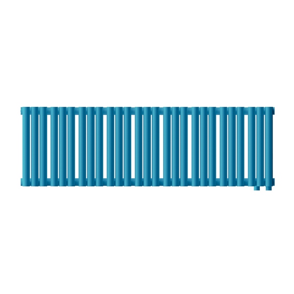 Трубчатый радиатор Empatiko Takt R1-1192-200-30 Dreamy Blue, нижнее правое, ВхШхГ 236х1192х64