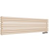Трубчатый радиатор Empatiko Takt Horisont HR1-592-750-15 Warm Beige, нп, ВхШхГ 592х786х64