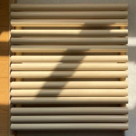 Трубчатый радиатор Empatiko Takt Horisont HL1-952-1750-24 Warm Beige, нл, ВхШхГ 952х1786х64