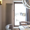 Трубчатый радиатор КЗТО Гармония А25 N 1-1250-19, нижнее правое с вентилем, 1/2, ВхШхГ - 1284х666х55