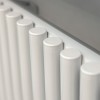 Трубчатый радиатор КЗТО Гармония А25 N 1-500-17, боковое, 1/2, ВхШхГ - 534х596х55