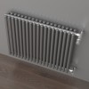 Трубчатый радиатор КЗТО Гармония А25 N 1-500-17, боковое, 1/2, ВхШхГ - 534х596х55