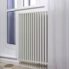 Трубчатый радиатор КЗТО Гармония А25 N 1-750-5, нижнее левое с вентилем, 1/2, ВхШхГ - 784х176х55
