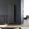 Трубчатый радиатор КЗТО Гармония А40 2-1250-13, боковое, 1/2, ВхШхГ - 1284х651х108
