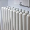 Трубчатый радиатор КЗТО Гармония С40 2-300-17, нижнее с вентилем, 1/2, ВхШхГ - 358х851х108