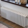 Трубчатый радиатор КЗТО Гармония С40 2-300-17, нижнее с вентилем, 1/2, ВхШхГ - 358х851х108