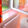 Трубчатый радиатор КЗТО Гармония С40 1-500-17, нижнее левое с вентилем, 1/2, ВхШхГ - 558х851х70