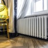 Трубчатый радиатор КЗТО Гармония 1-400-30, нижнее левое с вентилем, 1/2, ВхШхГ - 445х2101х80