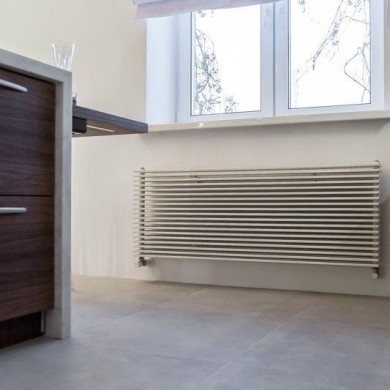 Трубчатый радиатор КЗТО Параллели Г высотой 151 мм