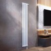 Трубчатый радиатор КЗТО РС 1-1200-16, боковое, 1/2, ВхШхГ - 1240х658х40