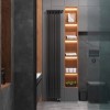 Трубчатый радиатор КЗТО РС 1-1200-16, боковое, 1/2, ВхШхГ - 1240х658х40
