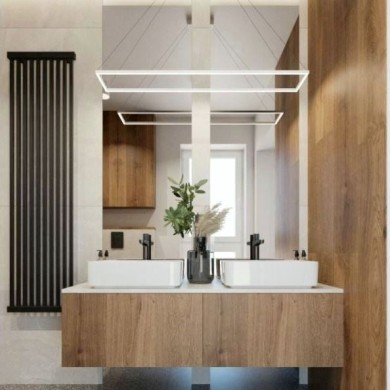 Трубчатый радиатор КЗТО РС 1-750-4, боковое, 1/2, ВхШхГ - 790х166х40