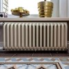 Трубчатый радиатор КЗТО РС 3-500-35, нижнее с вентилем, 1/2, ВхШхГ - 540х1437х160