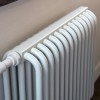 Трубчатый радиатор КЗТО РС 3-500-35, нижнее с вентилем, 1/2, ВхШхГ - 540х1437х160
