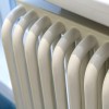 Трубчатый радиатор КЗТО РС 4-300-33, нижнее правое с вентилем, 1/2, ВхШхГ - 340х1355х226